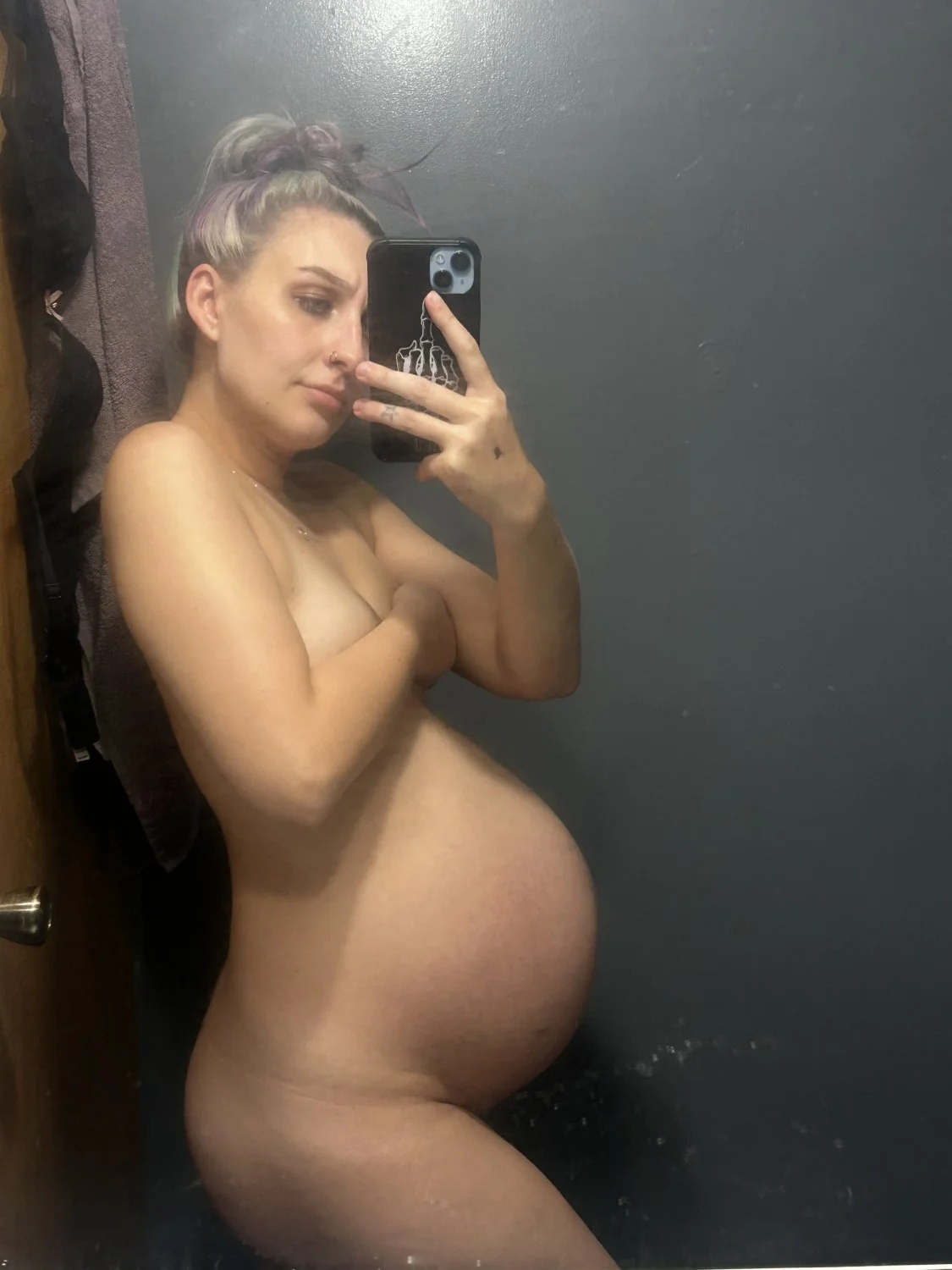 Ohio pregnant blonde image 1