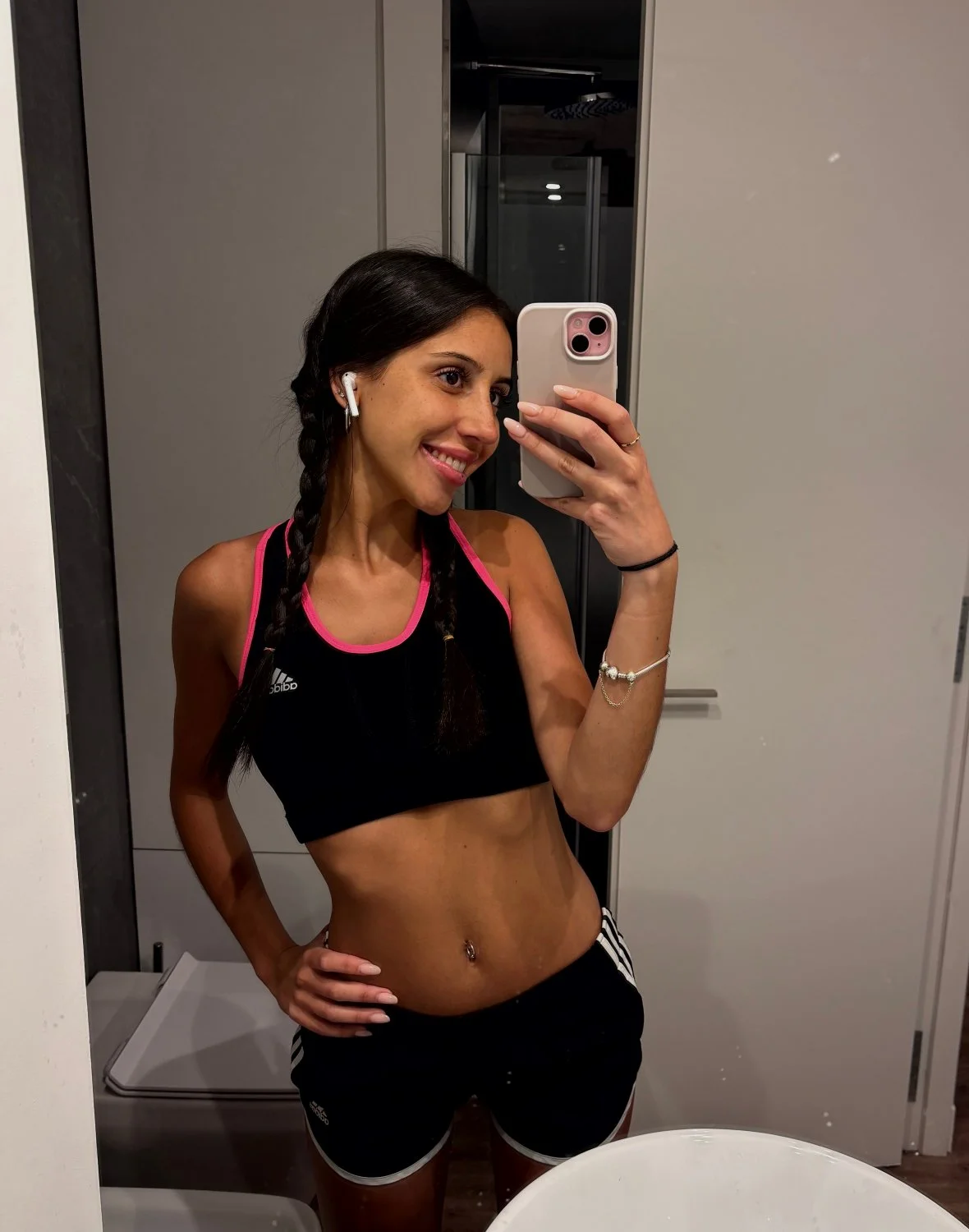 This slut needs a sex session before the gym main image