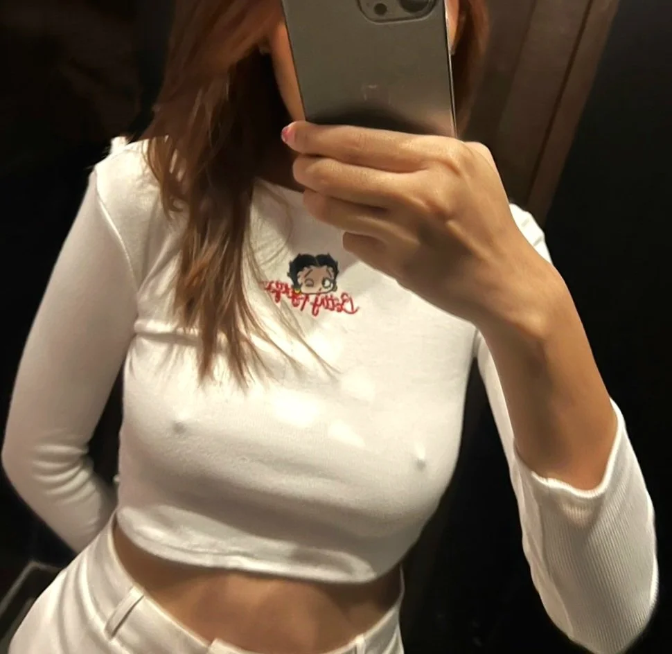 Hard nipple asian babe main image