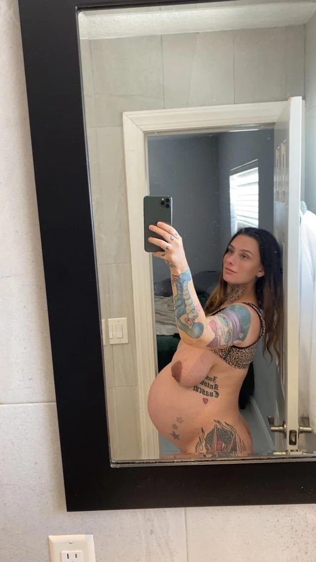 Pregnant titty slut image 20