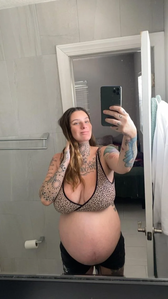 Pregnant titty slut image 21