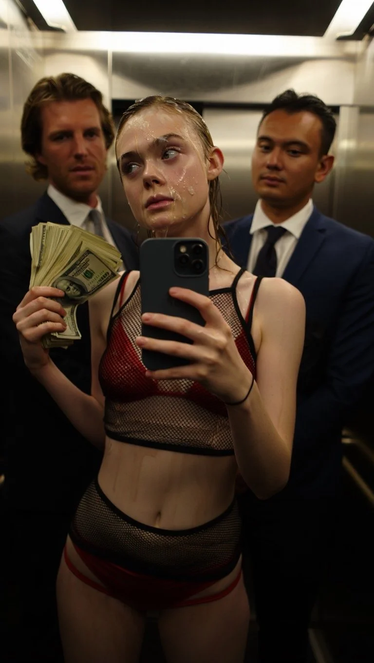 CUM SELFIES 2 - AI GENERATED - Scarlett Johanson, Zendaya, Emma Stone, Elle Fanning, Emma Watson image 2