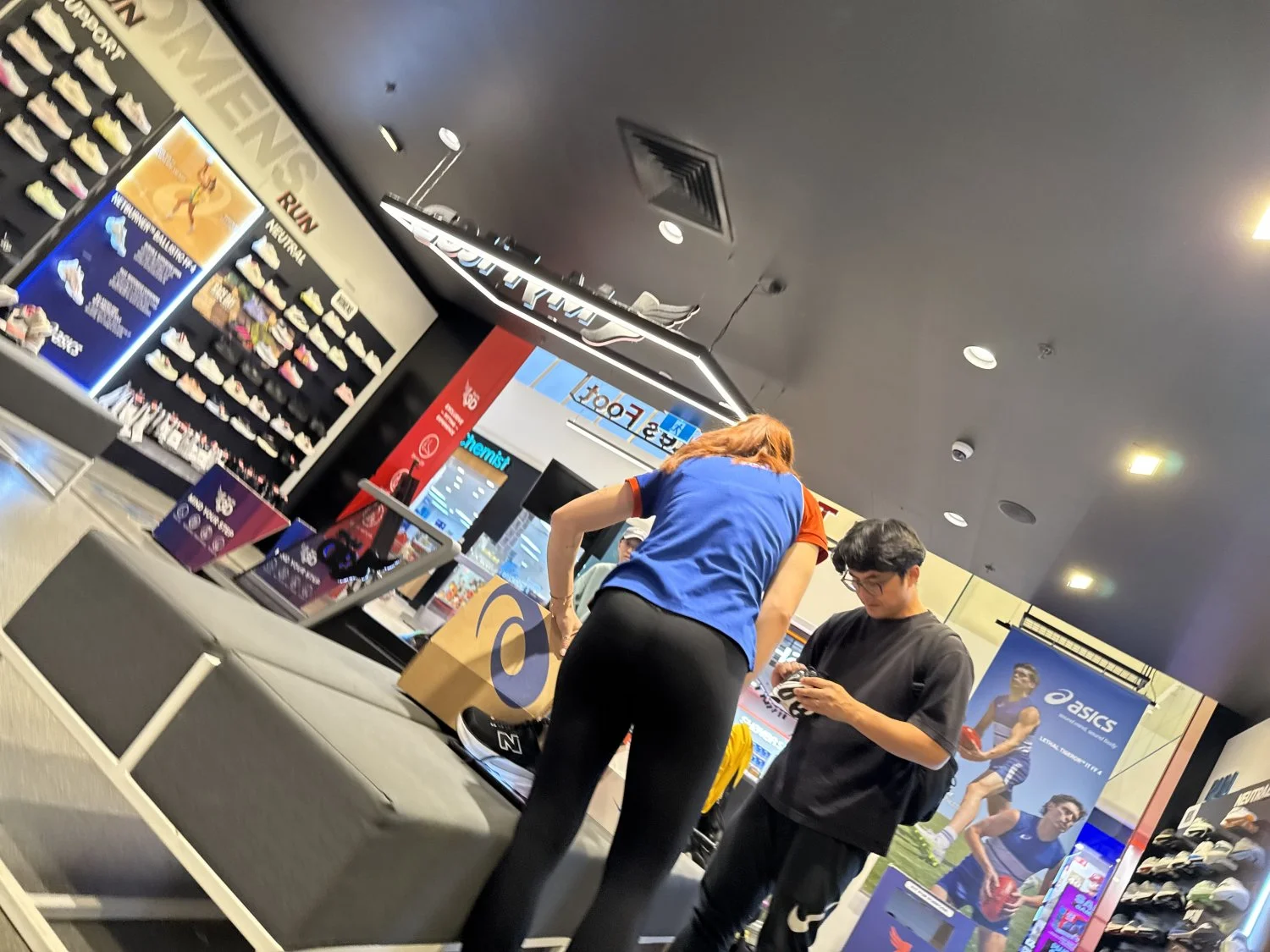 Redhead AF employee with a petite ass image 16