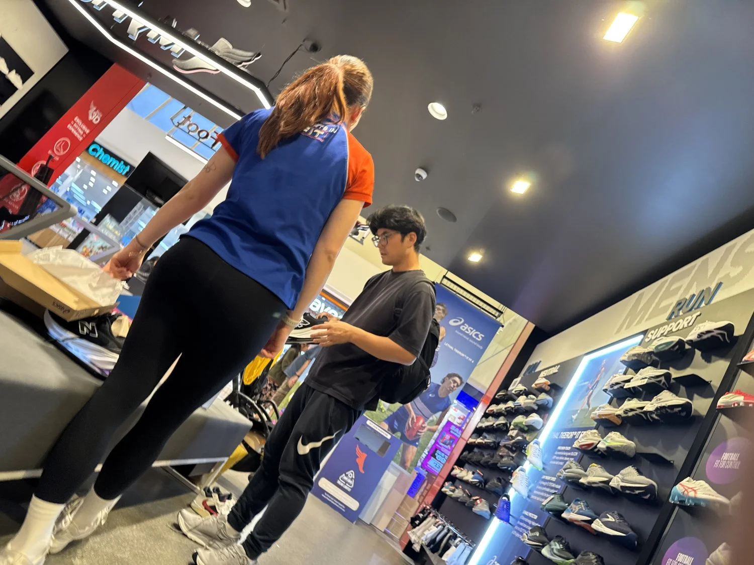 Redhead AF employee with a petite ass image 17
