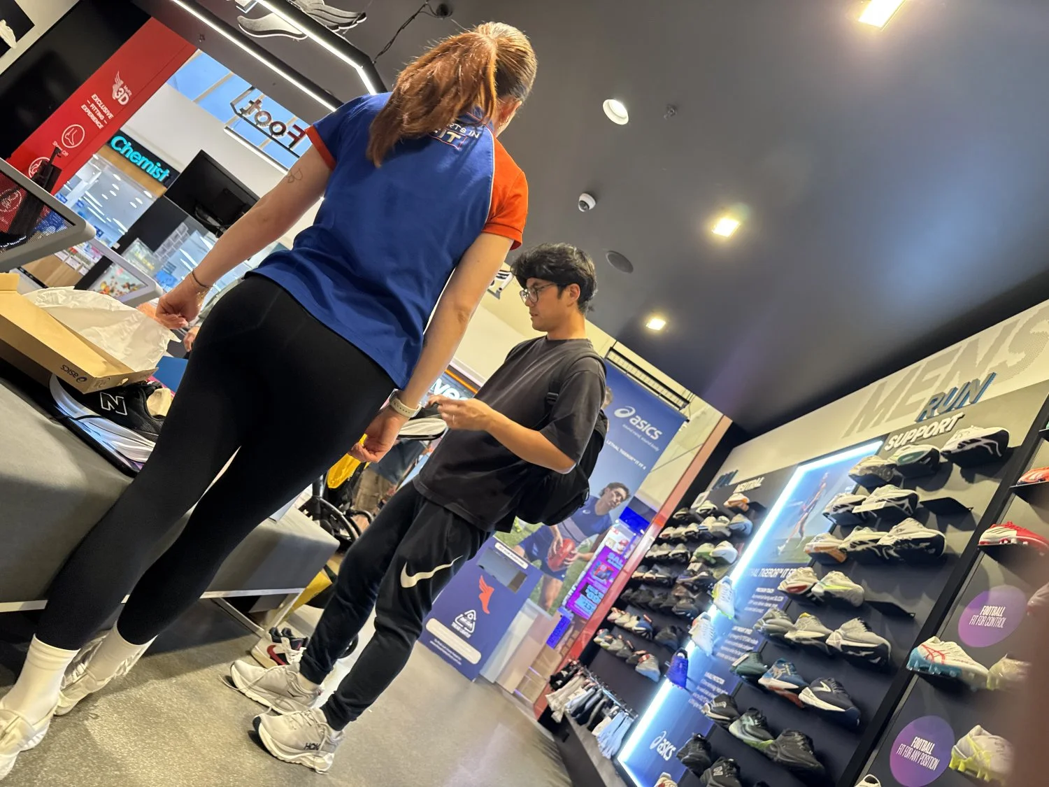 Redhead AF employee with a petite ass image 19