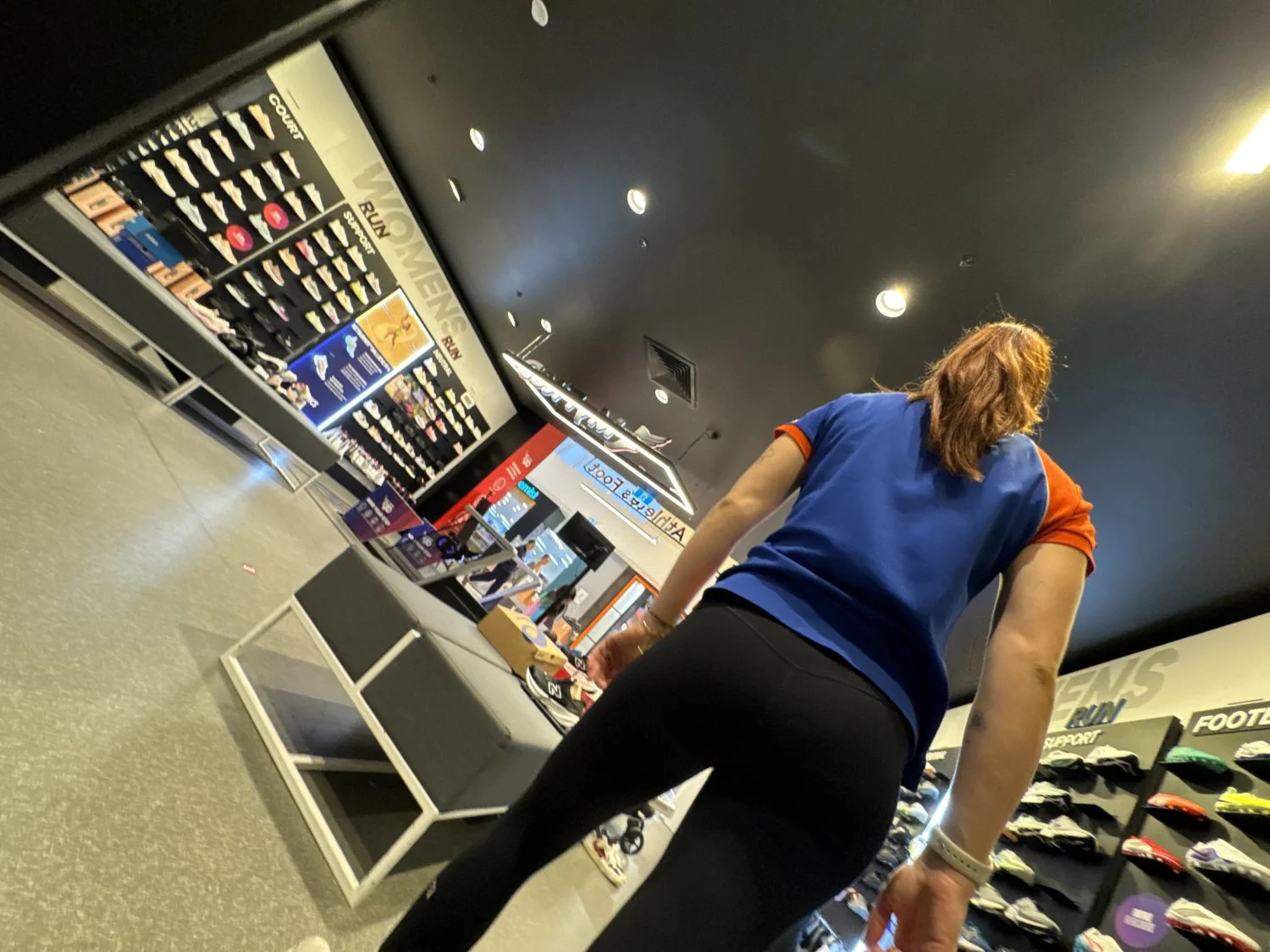 Redhead AF employee with a petite ass image 24