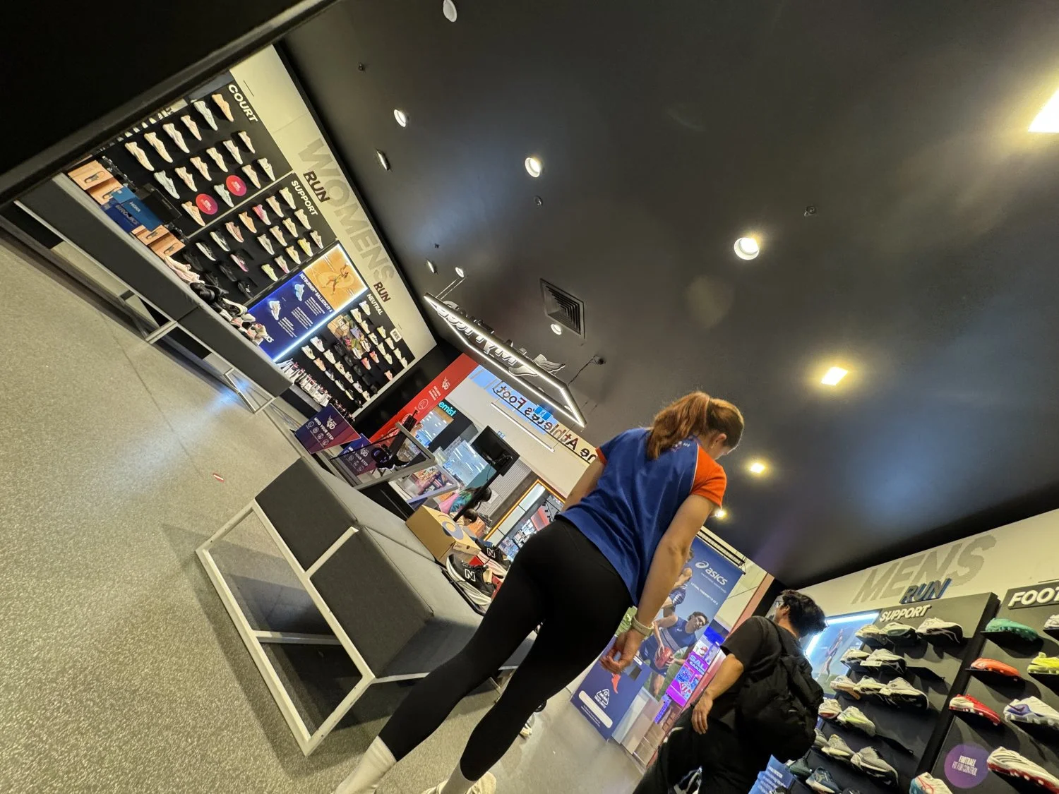 Redhead AF employee with a petite ass image 27