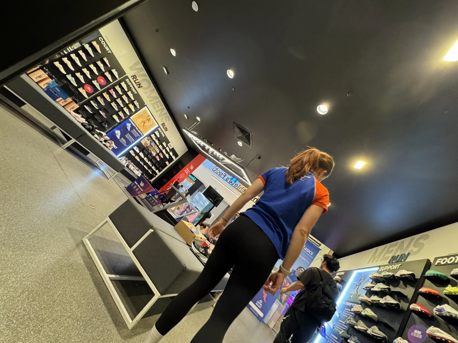 Redhead AF employee with a petite ass image 28