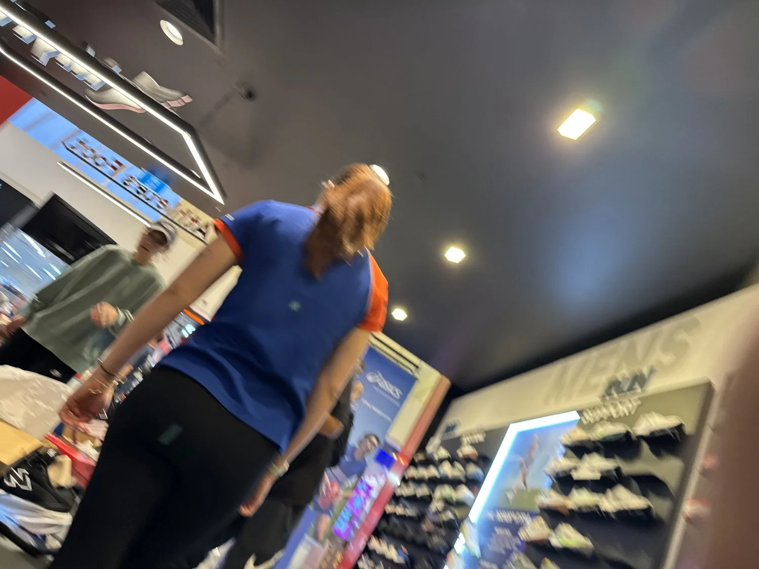 Redhead AF employee with a petite ass image 8
