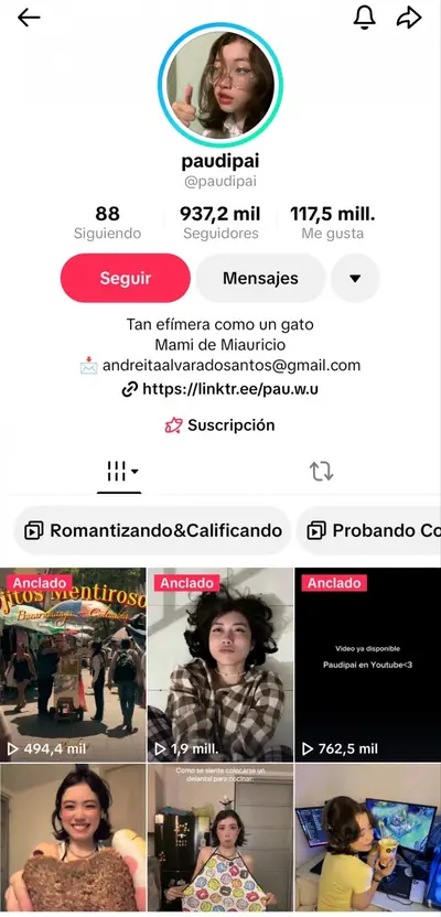 paudipai buenísima tik toker venezolana masturbandose cover image