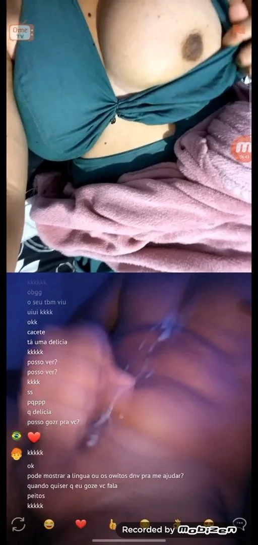 Peituda se exibindo pro pirocudo main image