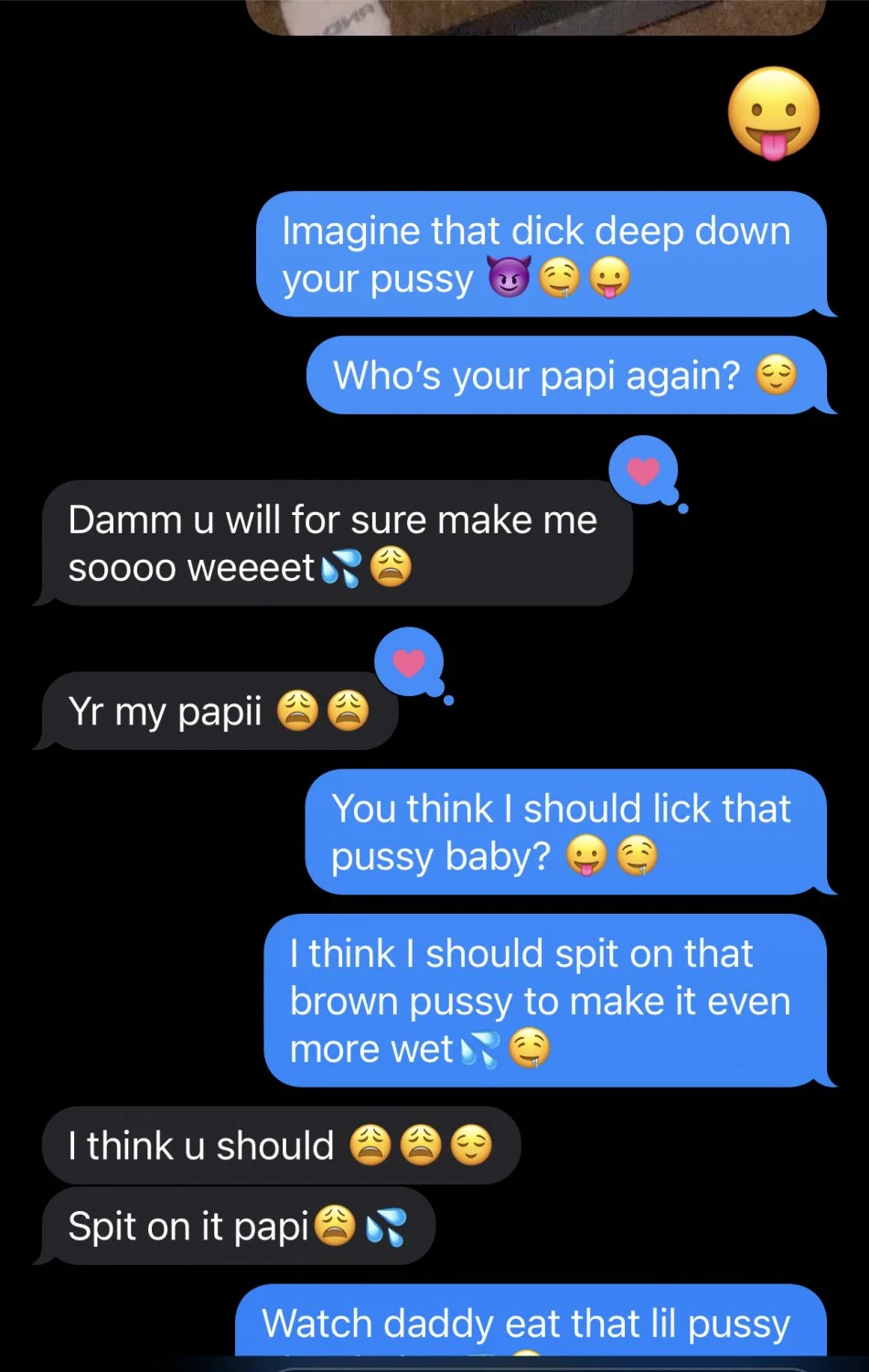 Latina loves this brown cock 😍 moans in Spanish main image