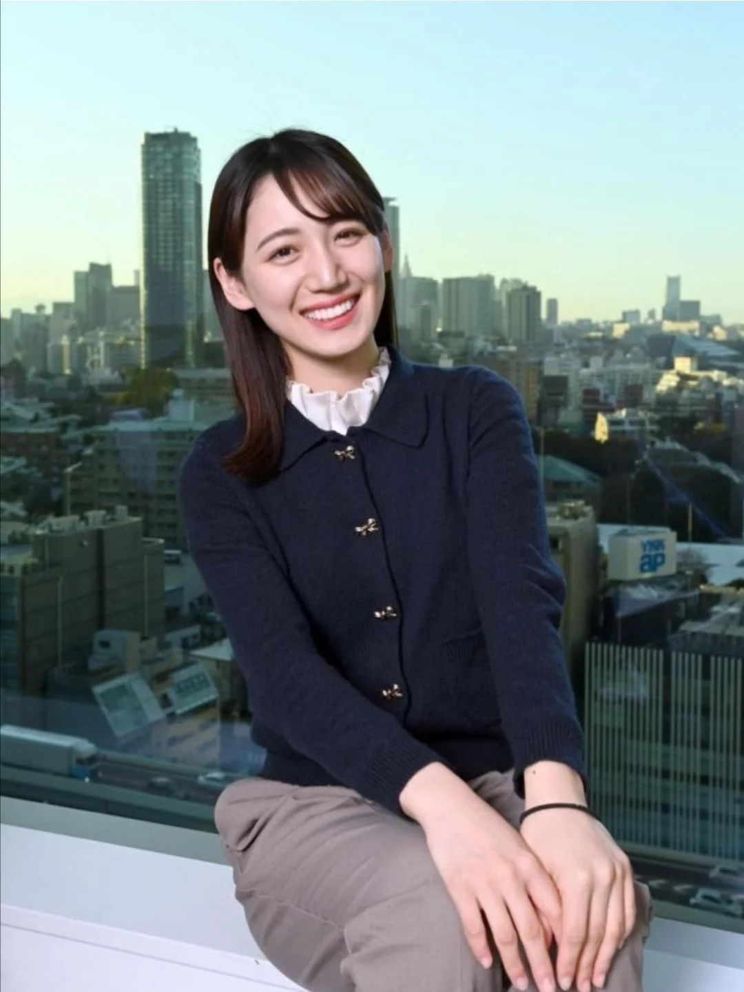 🔚Japanese　顔抜き　アナウンサー　山本倖千恵　ソフトエロ　一発やりたい image 27