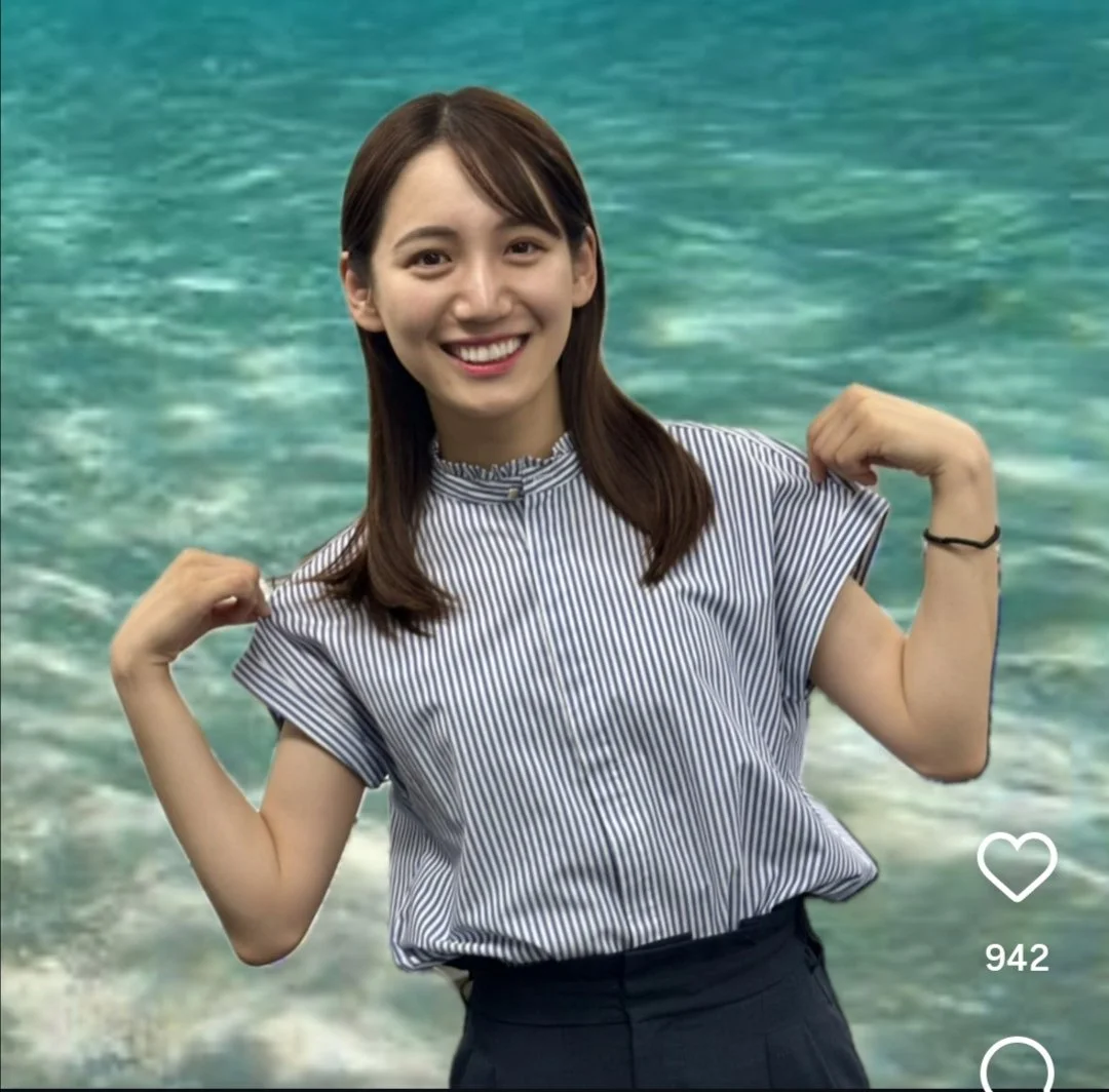 🔚Japanese　顔抜き　アナウンサー　山本倖千恵　ソフトエロ　一発やりたい image 6