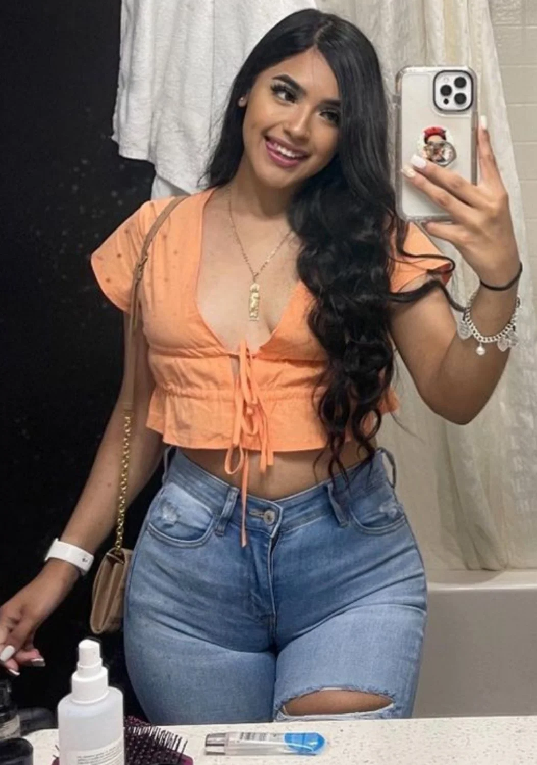 Top tier irl latina goddess & her phat ass deserves to be treated like the cum dumpster she is image 5