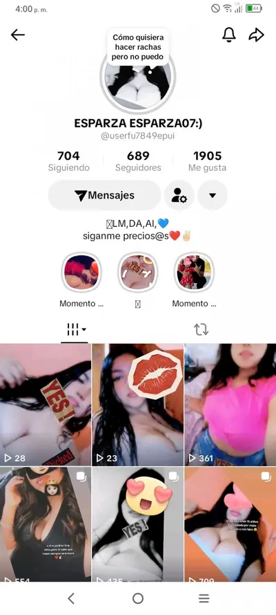 Exponiendo a esta putita de tiktok que por falta de papá enseña las ricas tetas que tienen cover image