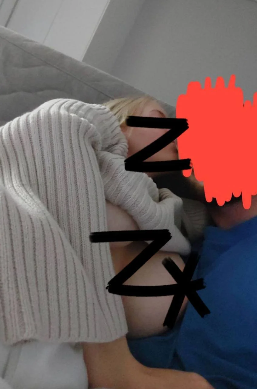 Censored busty slut girlfriend leaked main image