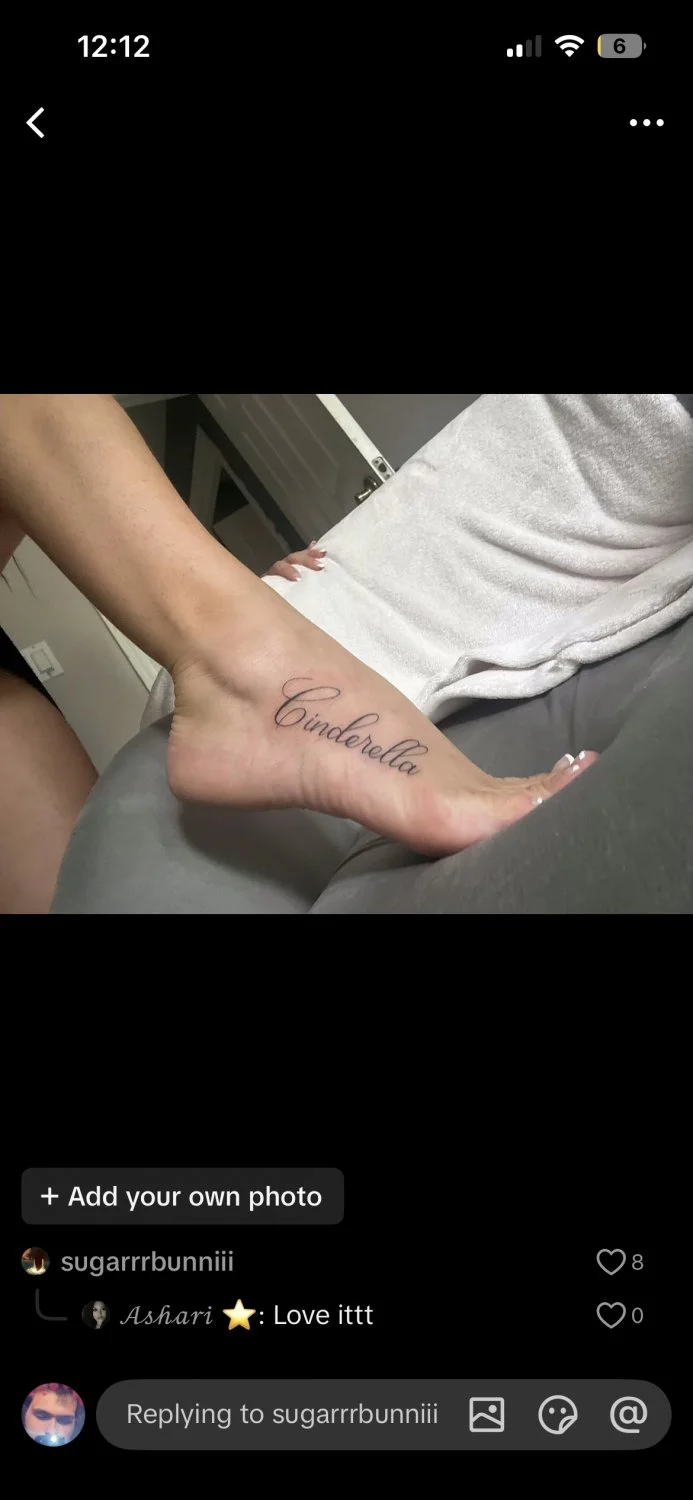 Tatted Feet image 2