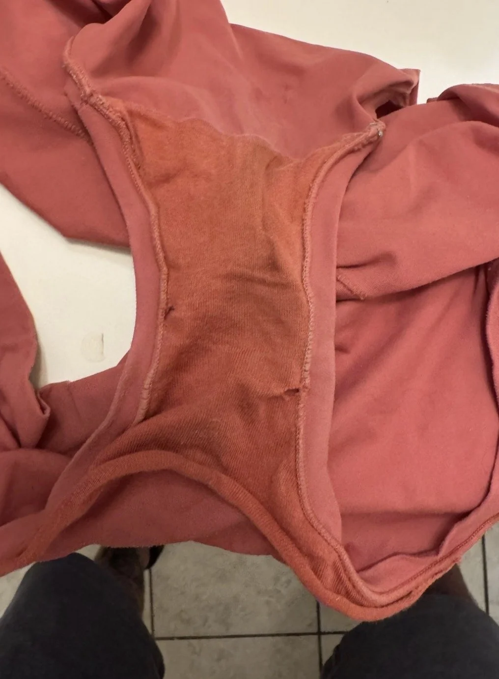 Quick cumshot on my latinas used panties message me if you do the same image 3