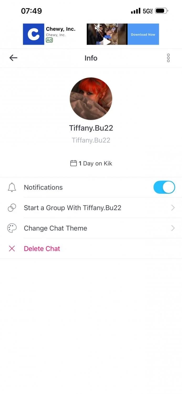 Kik slut wants everyone to send her dick pics and humiliate her image 17