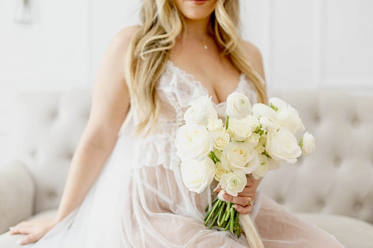 PAWG blonde wifey boudoir image 7