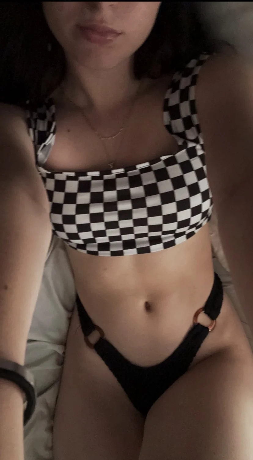 stunning college brunette loves showing off to vsco and insta image 14