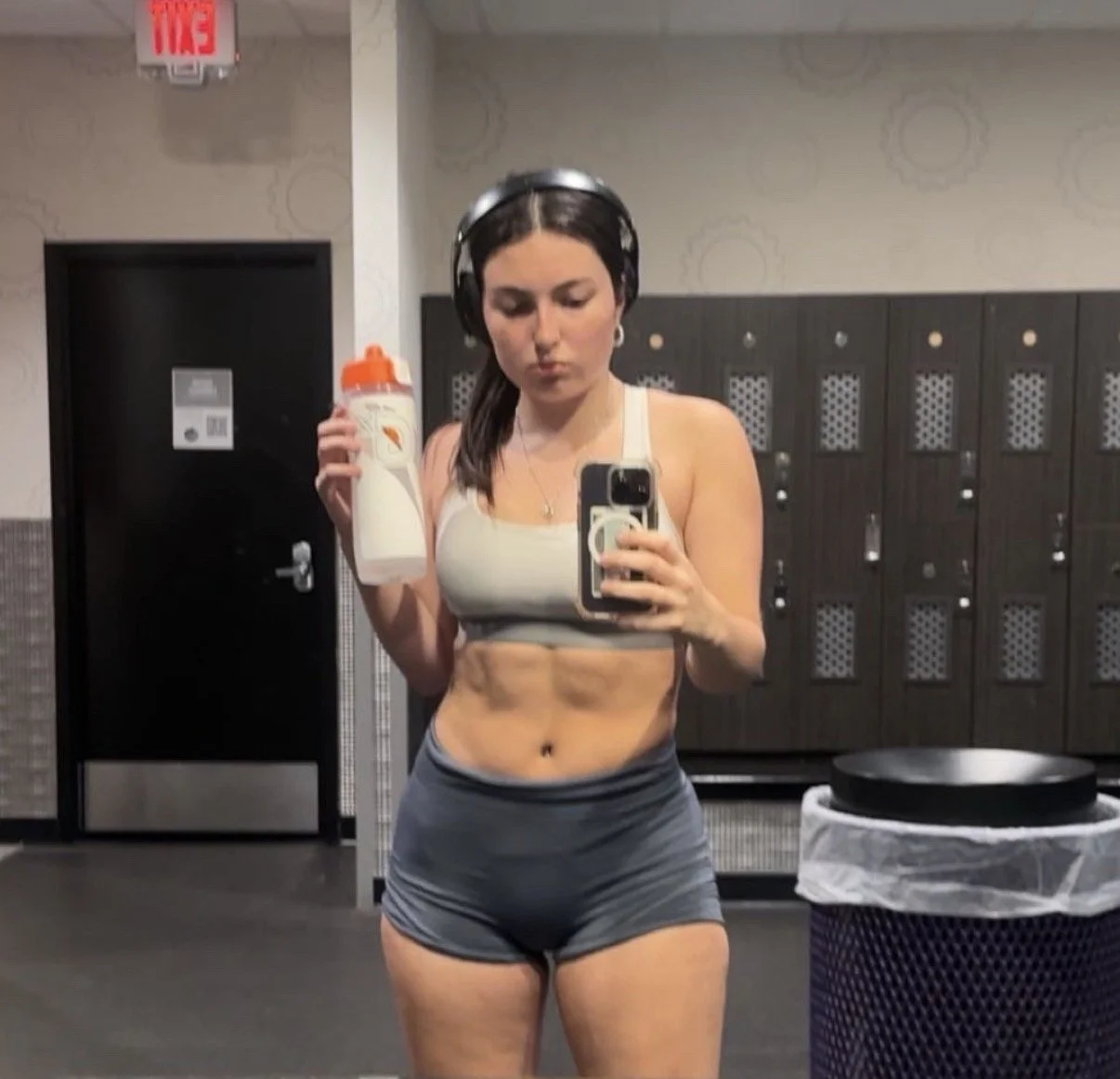 stunning college brunette loves showing off to vsco and insta image 17