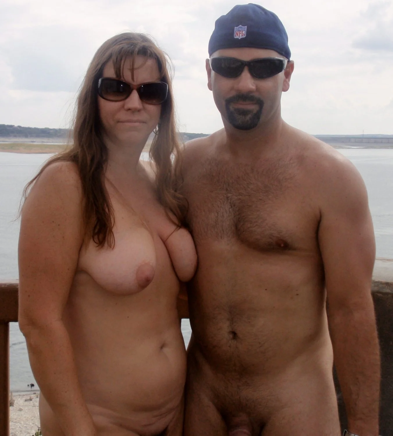 Naked MILF at Hippie Hollow image 6