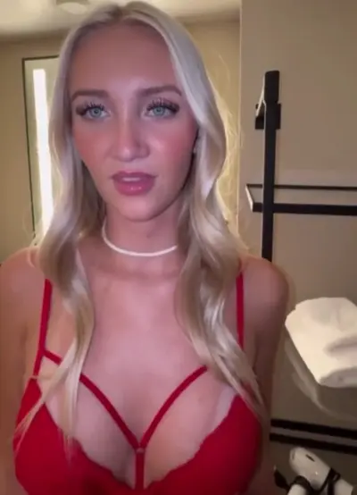 Sexy Blonde sucking Cock Pov cover image