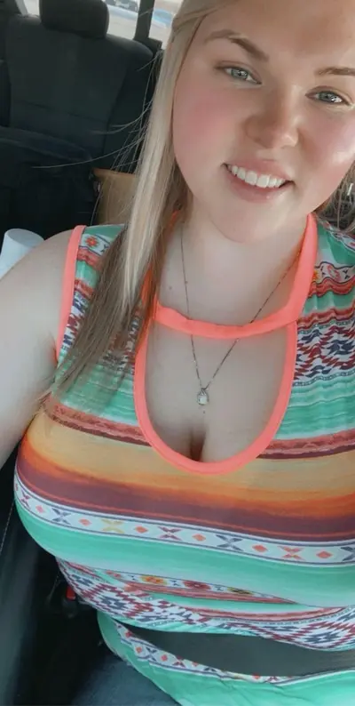 Blonde chubby busty milf slut with huge tits cover image
