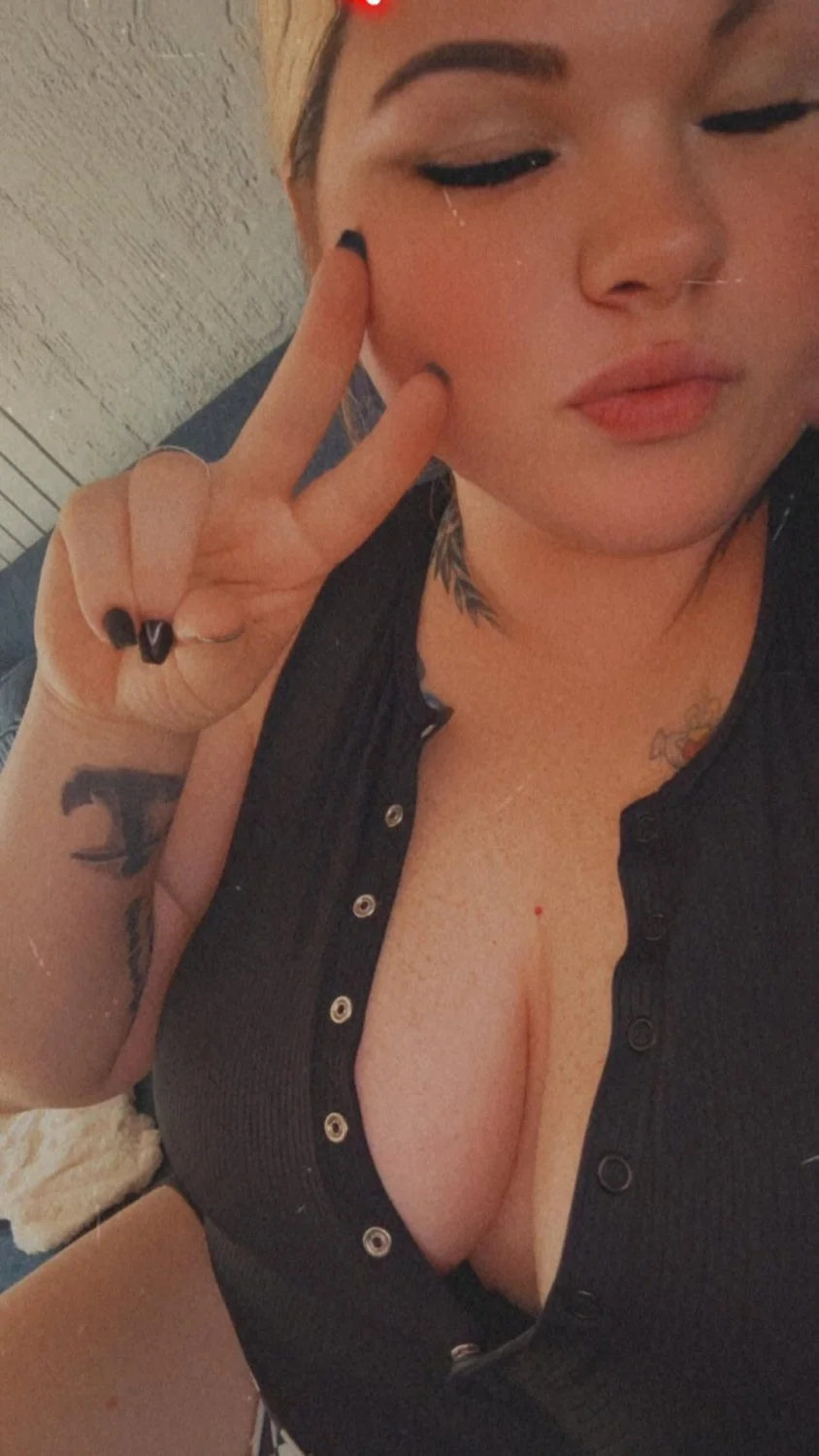 Blonde chubby busty milf slut with huge tits image 8