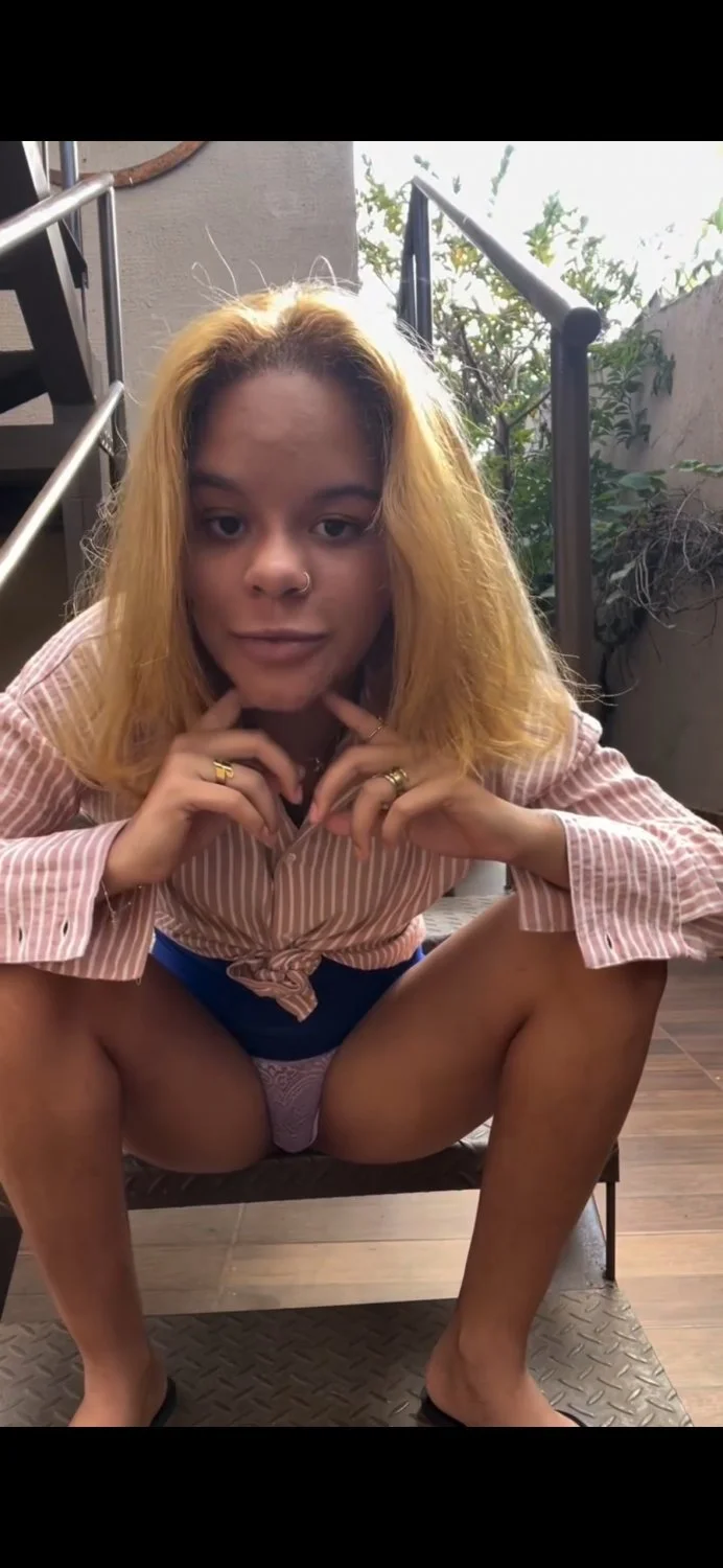 Freaky hot Brazilian phat bulging pussy print upskirt 🥵🍑🔥 image 2