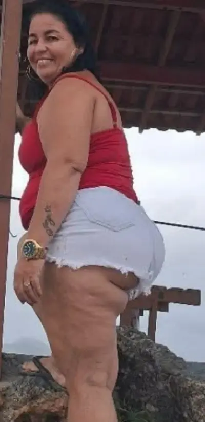 Gordinha coroa rabuda e gostosa RJ cover image