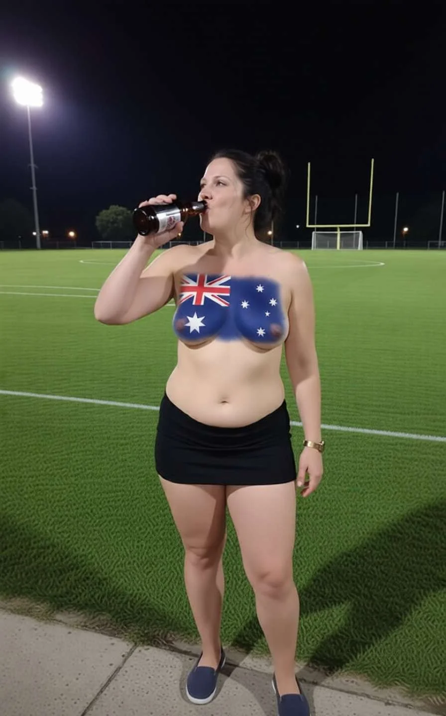 Soccer beauty's showing off their airbrushed pride image 2