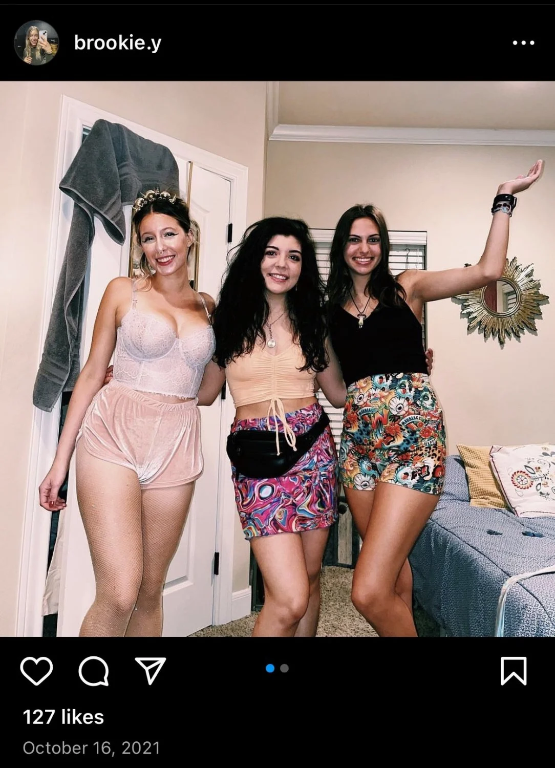 Pretty white girl from my school made an OF pre reduction huge tits image 4