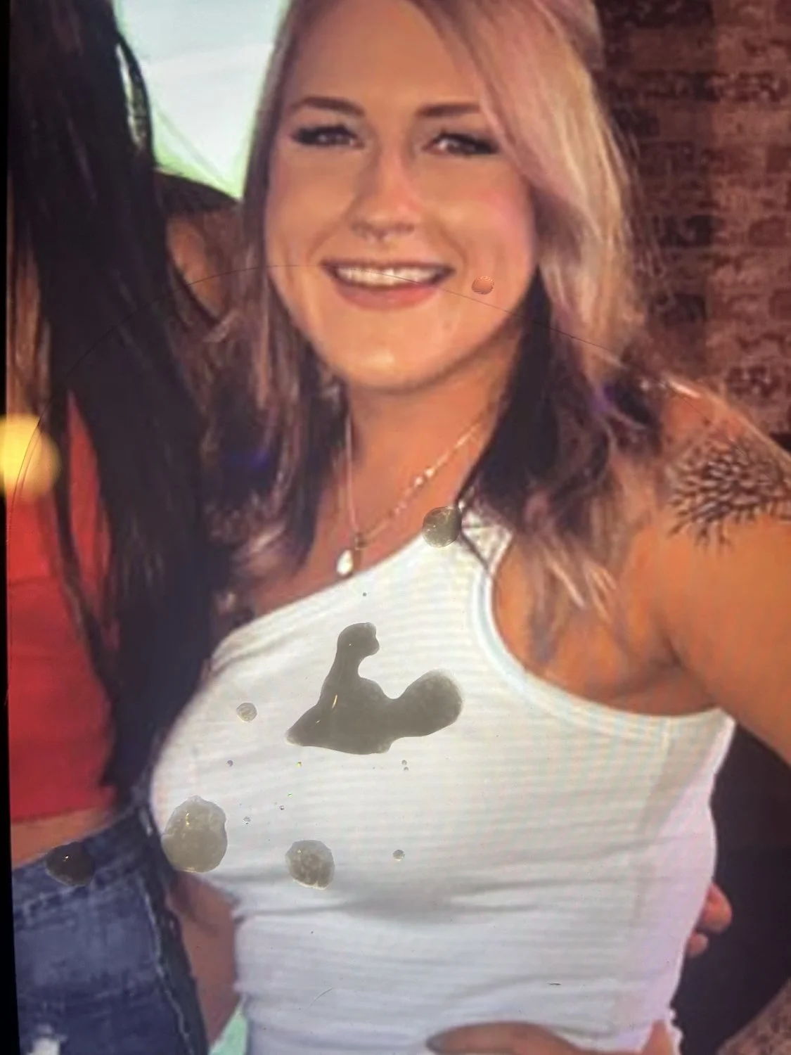 More of my IRL sluts getting covered in what the crave most image 6