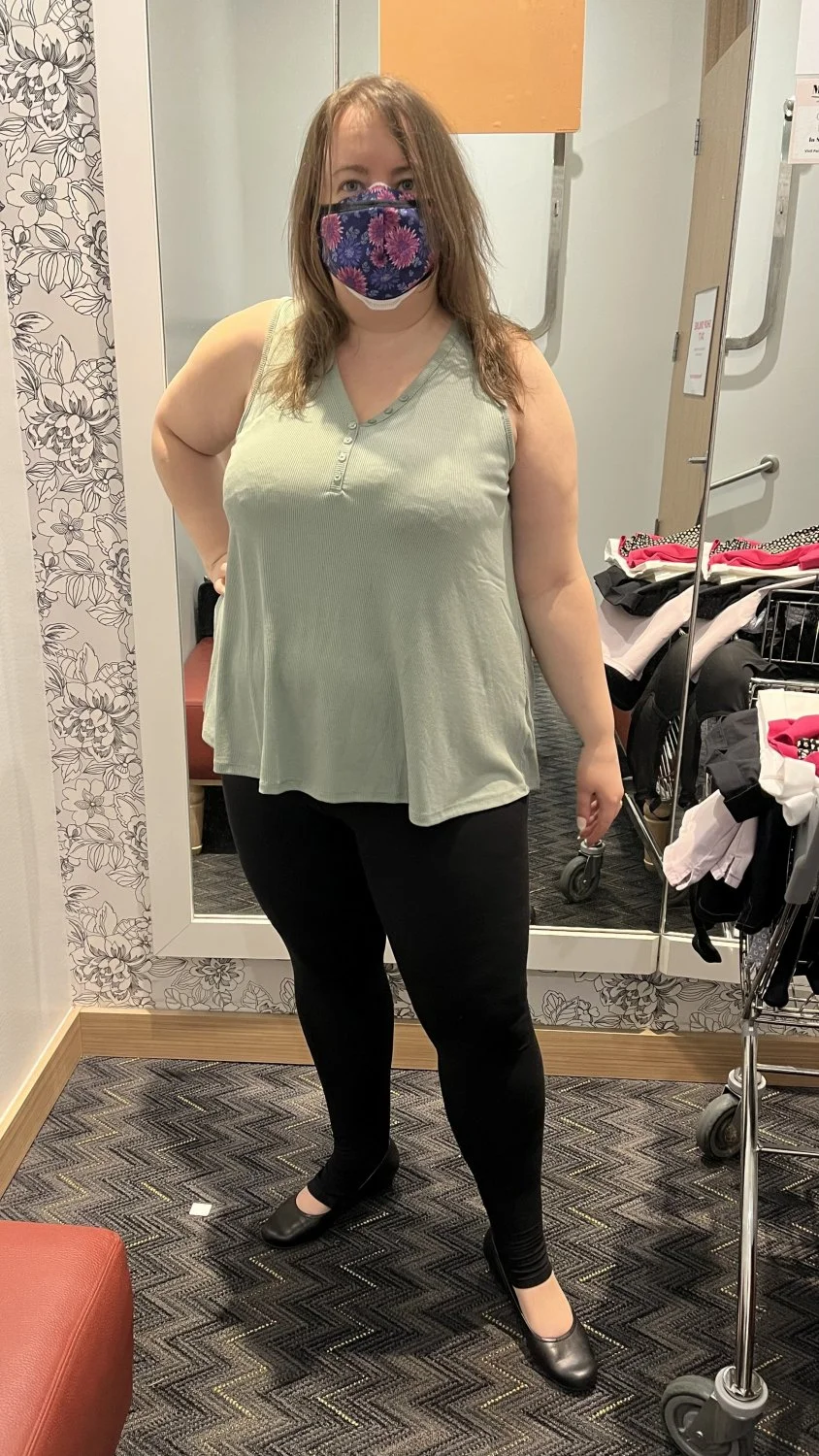 Perving out on my fat wife in the fitting room + more! Please repost main image