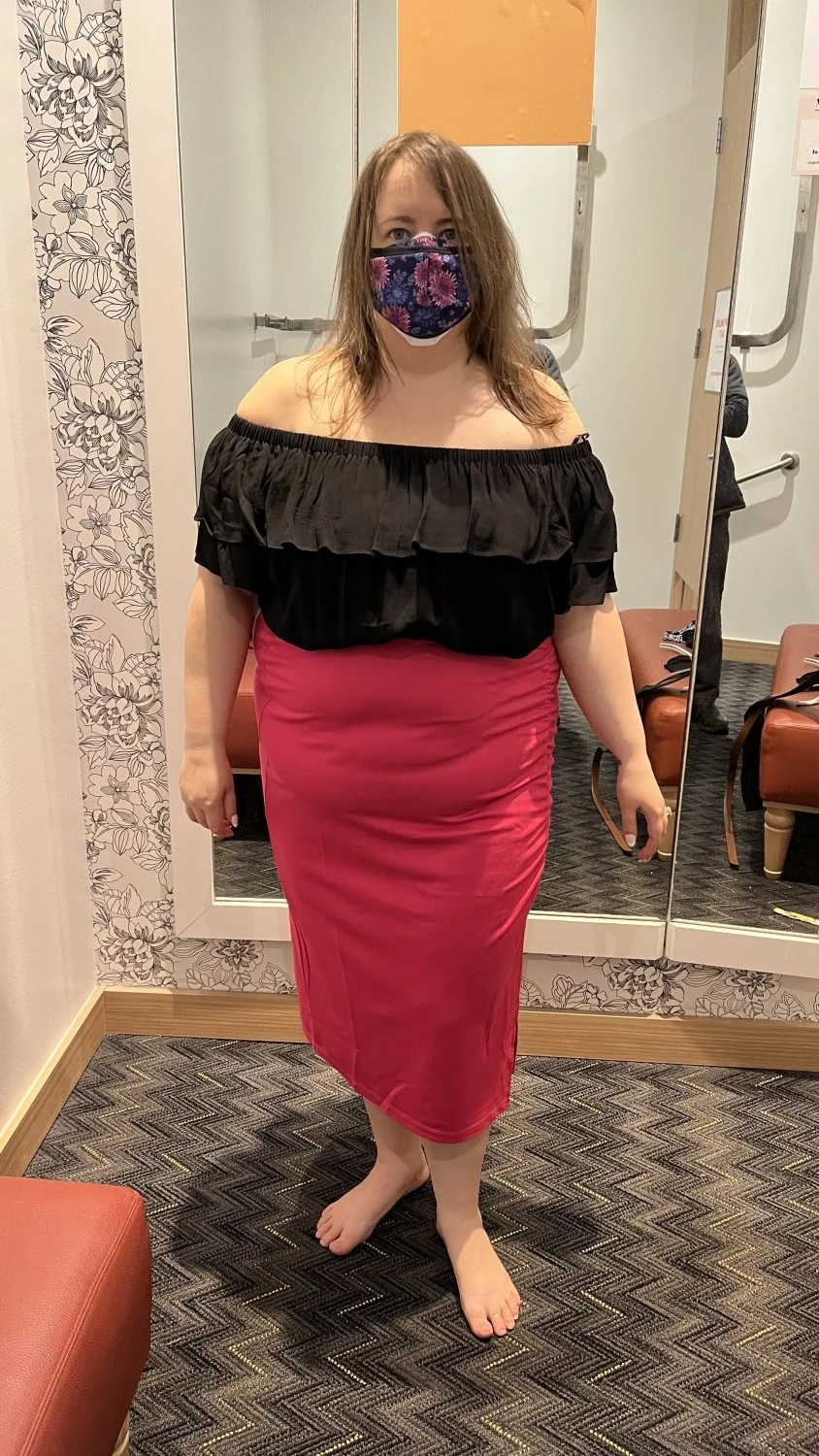 Perving out on my fat wife in the fitting room + more! Please repost image 5