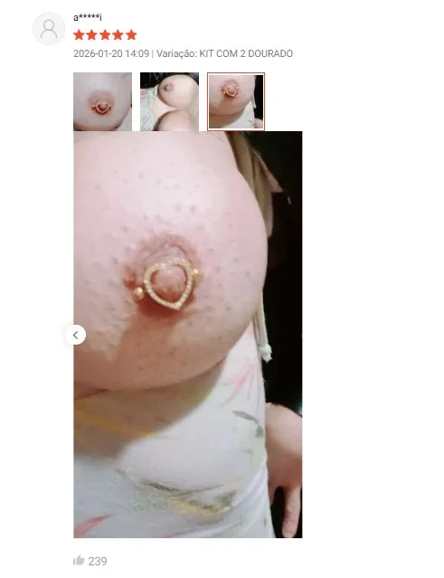 Avaliações da shopee - piercing no peito, prints 1.0 image 20