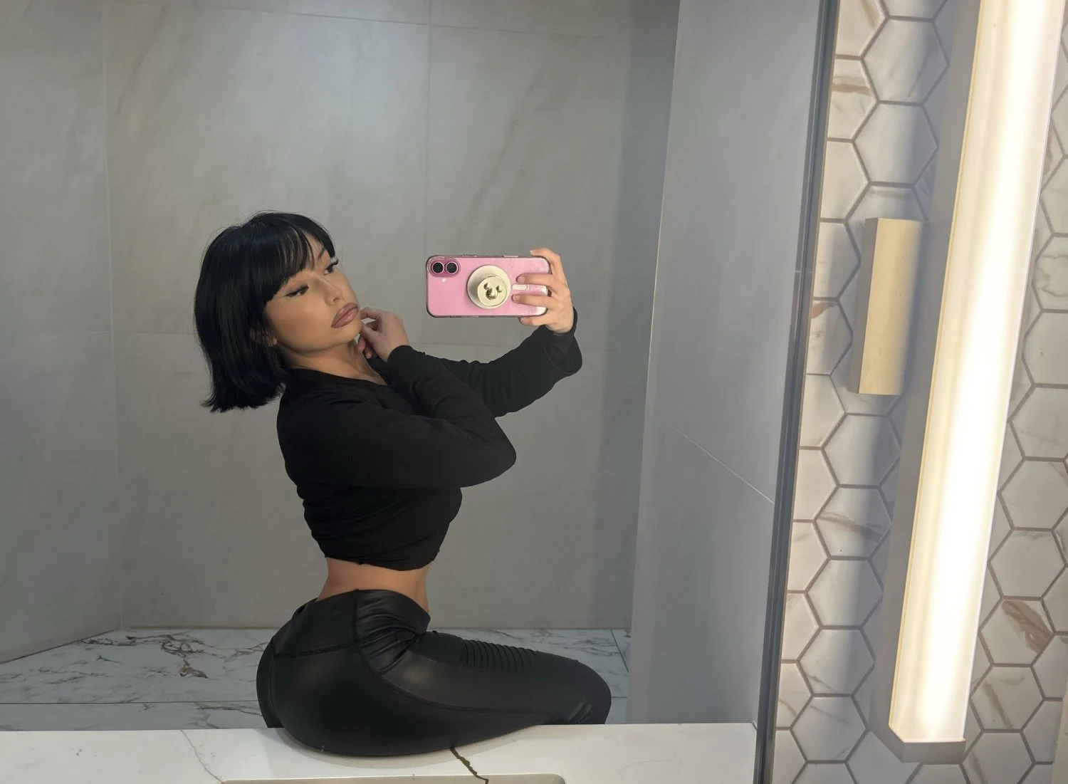 Petite phat ass Latina image 1