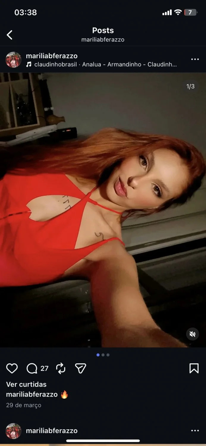 vazou a ruiva gostosa se exibindo main image