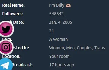 Billy Shows Her Shaved Pussy image 2
