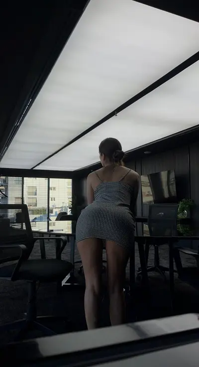 Just a horny secretary looking for some after work fun cover image