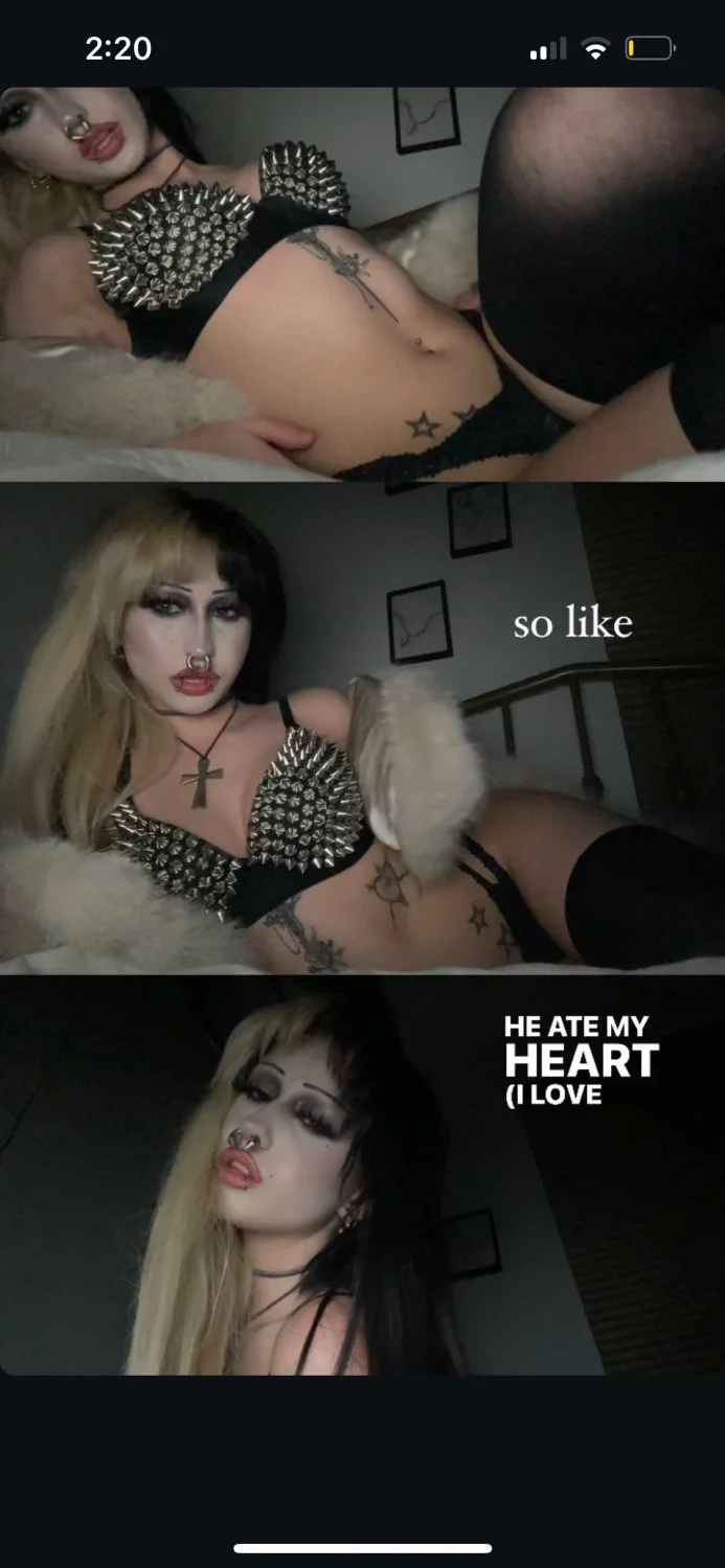 Petite goth tiktok white girl twitter slut image 15