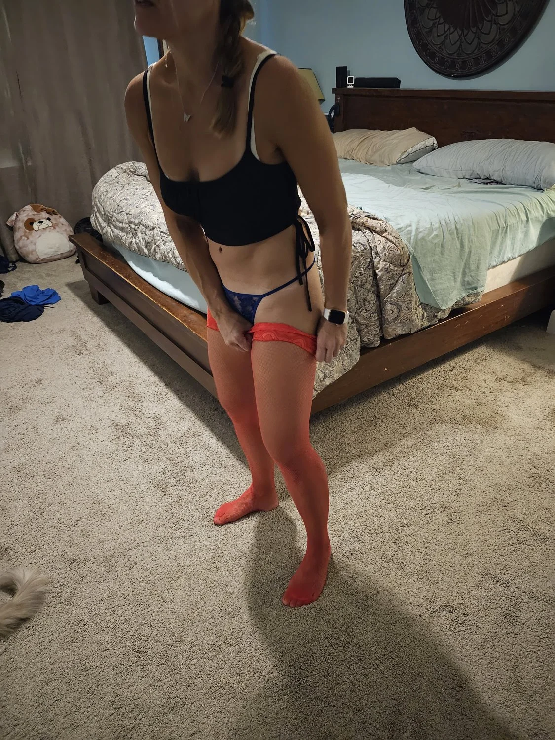 Couple's leaked sex cam, HOT MILF image 24