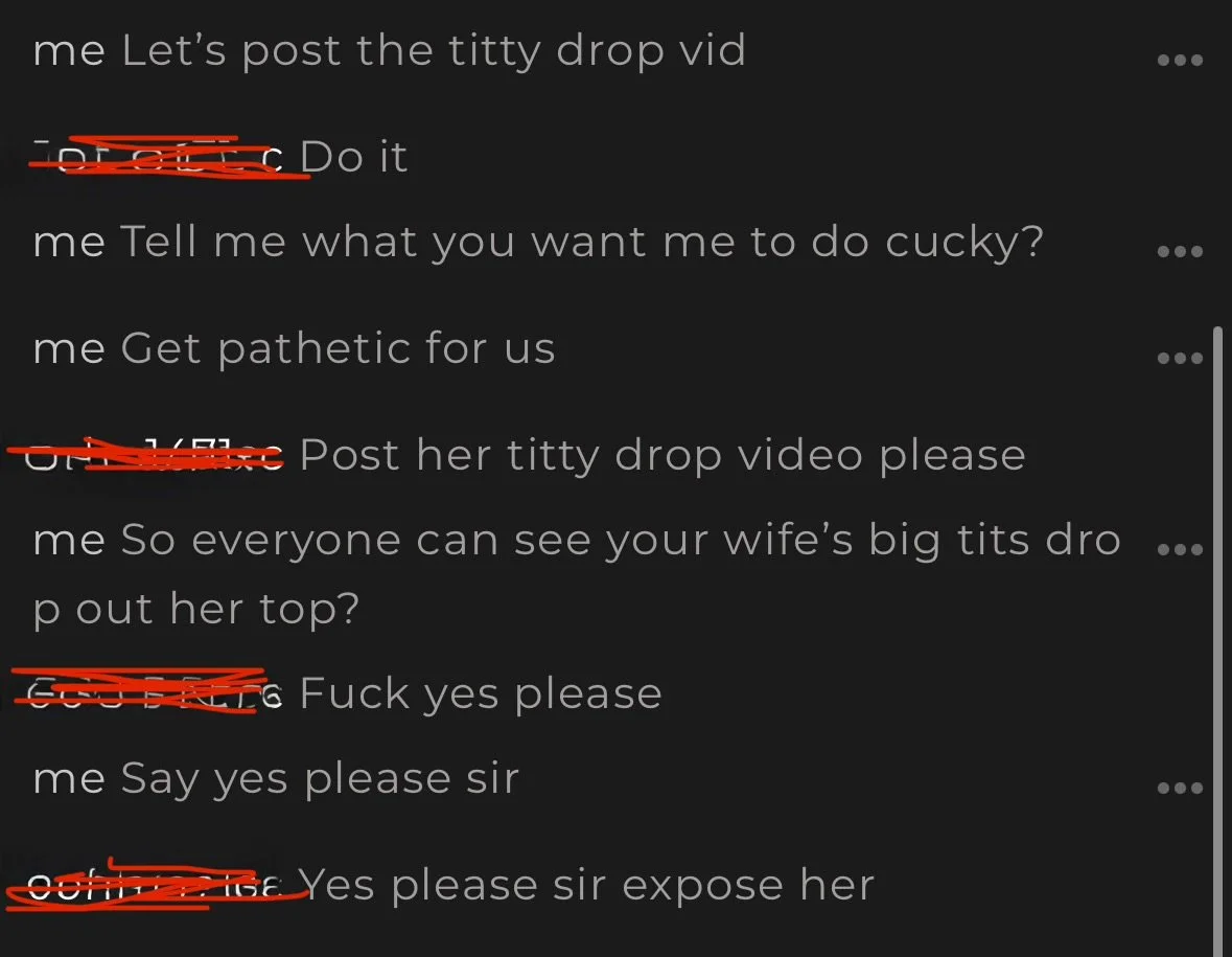 Pathetic husband wants his Hotwife shown off. MILF mom married PAWG QOS tinder date titty drop image 1
