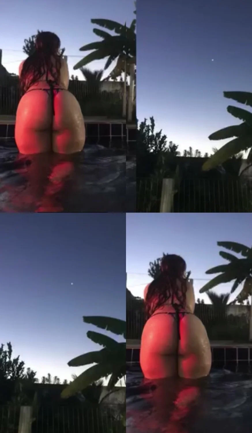 Morena safada rabuda dando de 4 vazada por inscrito! image 2