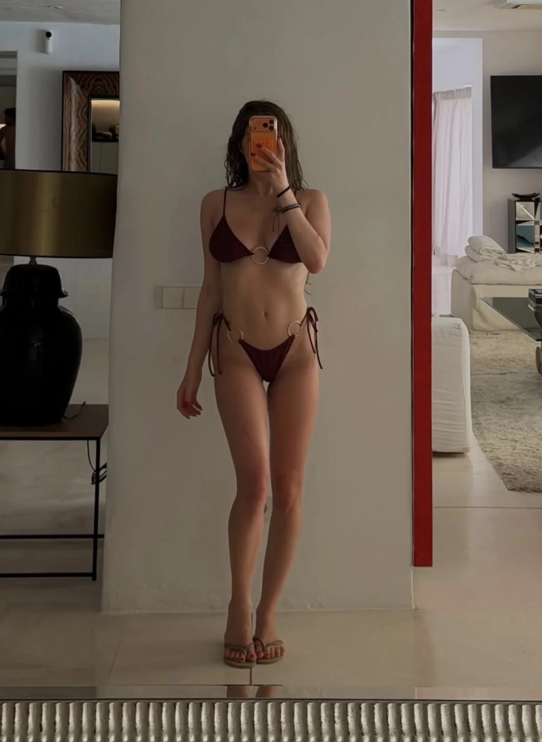 French sexy TikTok slut bikini ass spy leak salope pute nude naked petite feet image 42