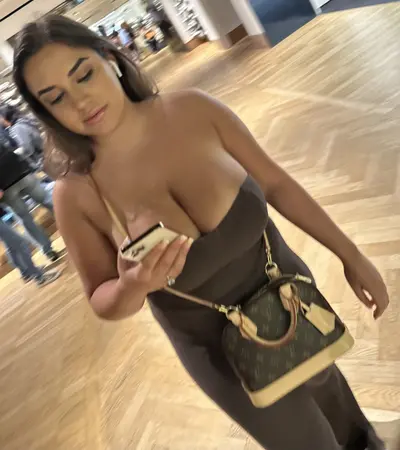 Creepshot boobs bursting out cover image