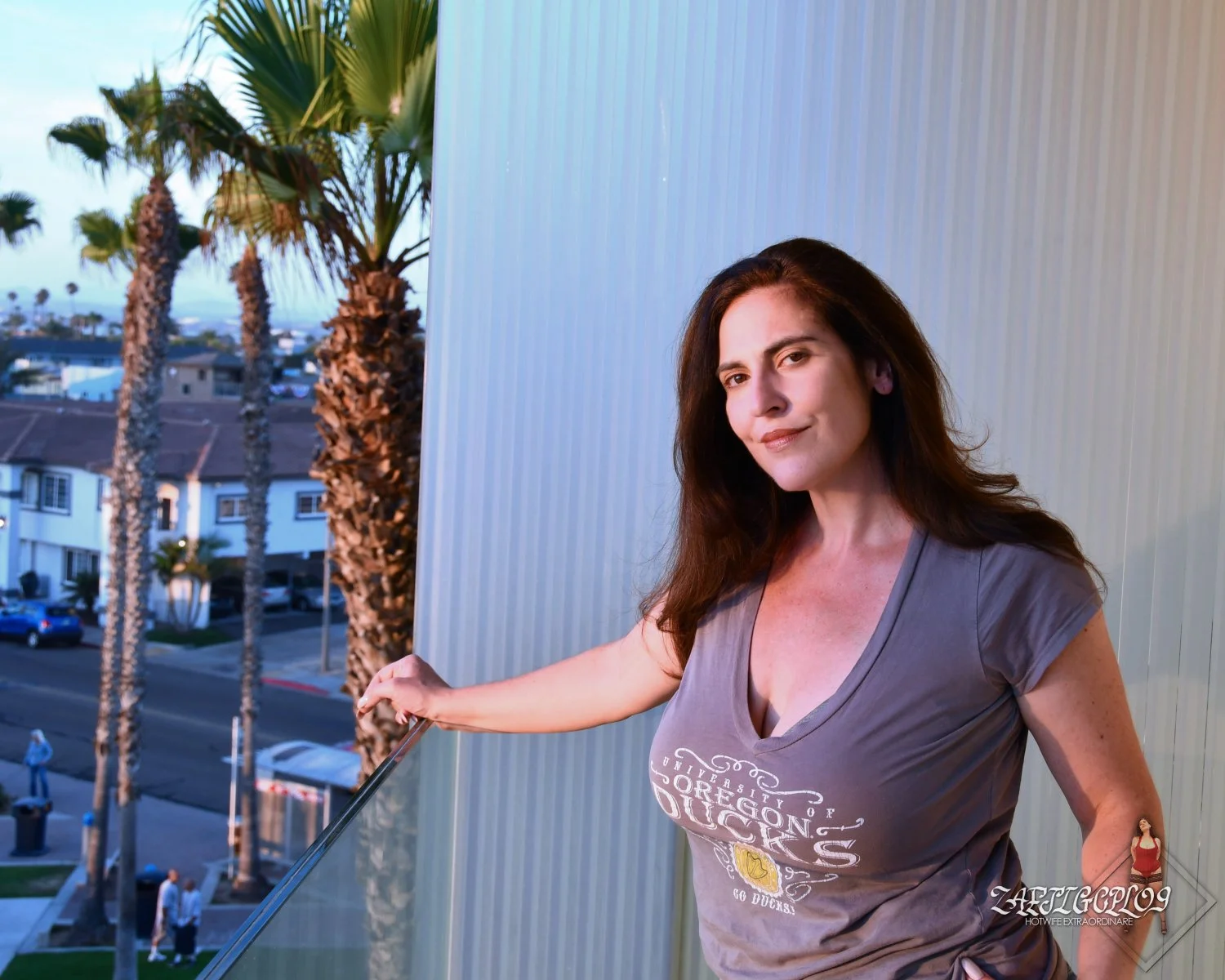 Mature Webslut Rebecca (Mrs. Z) in public image 9
